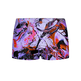 Мужские трусы 3D с принтом Color abstraction   Pattern   Vanguard , 50% хлопок, 50% полиэстер | классическая посадка, на поясе мягкая тканевая резинка | abstraction | art | color | fashion | pattern | vanguard | абстракция | авангард | искусство | мода | узор | цвет