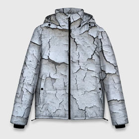 Мужская зимняя куртка 3D с принтом Vanguard plaster 2022 в Петрозаводске, верх — 100% полиэстер; подкладка — 100% полиэстер; утеплитель — 100% полиэстер | длина ниже бедра, свободный силуэт Оверсайз. Есть воротник-стойка, отстегивающийся капюшон и ветрозащитная планка. 

Боковые карманы с листочкой на кнопках и внутренний карман на молнии. | design | fashion | plaster | vanguard | авангард | дизайн | мода | штукатурка