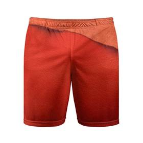 Мужские шорты спортивные с принтом Тряпочка в Тюмени,  |  | в крапинку | накладка | обрезан | оранжевый | текстура