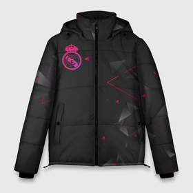 Мужская зимняя куртка 3D с принтом Реал Мадрид форма абстрактная в Тюмени, верх — 100% полиэстер; подкладка — 100% полиэстер; утеплитель — 100% полиэстер | длина ниже бедра, свободный силуэт Оверсайз. Есть воротник-стойка, отстегивающийся капюшон и ветрозащитная планка. 

Боковые карманы с листочкой на кнопках и внутренний карман на молнии. | football | hola madrid | real | real madrid | реал | реал мадрид | футбол | хола мадрид