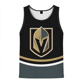 Мужская майка 3D с принтом Vegas Golden Knights NHL , 100% полиэстер | круглая горловина, приталенный силуэт, длина до линии бедра. Пройма и горловина окантованы тонкой бейкой | golden knights | hockey | nhl | vegas | vegas golden knights | вегас | вегас голден найтс | голден найтс | клуб | лого | логотип | нхл | спорт | хокей | хоккей | хоккейный