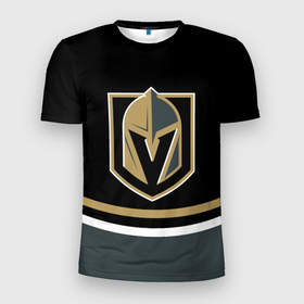 Мужская футболка 3D Slim с принтом Vegas Golden Knights NHL , 100% полиэстер с улучшенными характеристиками | приталенный силуэт, круглая горловина, широкие плечи, сужается к линии бедра | golden knights | hockey | nhl | vegas | vegas golden knights | вегас | вегас голден найтс | голден найтс | клуб | лого | логотип | нхл | спорт | хокей | хоккей | хоккейный