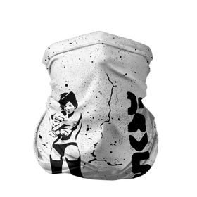 Бандана-труба 3D с принтом Banksy   Бэнкси девушка с мишкой в Тюмени, 100% полиэстер, ткань с особыми свойствами — Activecool | плотность 150‒180 г/м2; хорошо тянется, но сохраняет форму | banksy | арт | бенкси | бэнкси | граффити | девушка | игрушка | картина | медведь | мишка | роберт | робин бэнкс | робин ганнингхем | с мишкой | стрит арт | творчество | художник