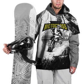 Накидка на куртку 3D с принтом Motocross  Мотокросс в Екатеринбурге, 100% полиэстер |  | motocross | мото | мото спорт | мотокросс | мотоцикл | мотоциклист