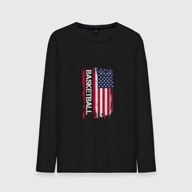 Мужской лонгслив хлопок с принтом Basketball USA в городе Новоалтайск, 100% хлопок |  | basketball | game | nba | sport | usa | америка | баскетбол | баскетболист | игра | мяч | нба | спорт | спортсмен | сша