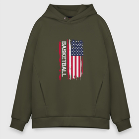 Мужское худи Oversize хлопок с принтом Basketball USA в городе Новоалтайск, френч-терри — 70% хлопок, 30% полиэстер. Мягкий теплый начес внутри —100% хлопок | боковые карманы, эластичные манжеты и нижняя кромка, капюшон на магнитной кнопке | basketball | game | nba | sport | usa | америка | баскетбол | баскетболист | игра | мяч | нба | спорт | спортсмен | сша