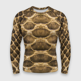 Мужской рашгард 3D с принтом Snake Skin  Pattern ,  |  | fashion | pattern | skin | snake | змея | кожа | мода | узор