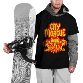Накидка на куртку 3D с принтом ZillaKami x SosMula City Morgue Цербер , 100% полиэстер |  | city | citymorgue | morgue | sos mula | sosmula | zilla kami | zillakami | цербер