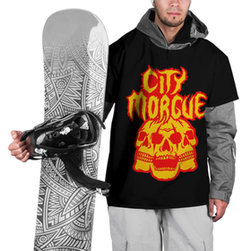 Накидка на куртку 3D с принтом ZillaKami x SosMula City Morgue Черепа в Белгороде, 100% полиэстер |  | city | citymorgue | morgue | sos mula | sosmula | zilla kami | zillakami | черепа