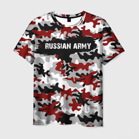 Мужская футболка 3D с принтом Красный камуфляж   хаки в Белгороде, 100% полиэфир | прямой крой, круглый вырез горловины, длина до линии бедер | handeyework | mma | армия | бодибилдинг | бокс | емельяненко | защитный | камуфляж | красный | мма | спорт | фитнес | хаки