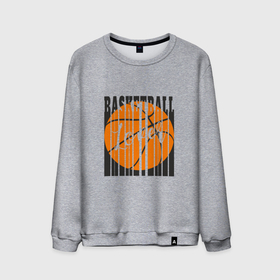 Мужской свитшот хлопок с принтом Basket Style в Петрозаводске, 100% хлопок |  | basketball | game | nba | sport | баскетбол | баскетболист | игра | мяч | нба | спорт | спортсмен
