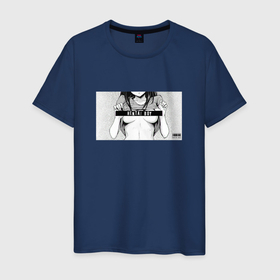 Мужская футболка хлопок с принтом Hentai Man tee в Тюмени, 100% хлопок | прямой крой, круглый вырез горловины, длина до линии бедер, слегка спущенное плечо. | 