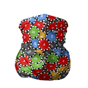 Бандана-труба 3D с принтом Фишки, Ставки, Казино в Белгороде, 100% полиэстер, ткань с особыми свойствами — Activecool | плотность 150‒180 г/м2; хорошо тянется, но сохраняет форму | 777 | cards | casino | game | jackpot | joker | omaha | poker | roulette | straight | texas holdem | азарт | деньги | джекпот | джокер | игра | казино | карточные масти | карты | куш | масти | омаха | покер | рулетка | стрит | техасский холдэм