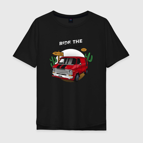 Мужская футболка хлопок Oversize с принтом Путешествие  на  авто в Кировске, 100% хлопок | свободный крой, круглый ворот, “спинка” длиннее передней части | авто | автомобиль | джип | машина | путешествие