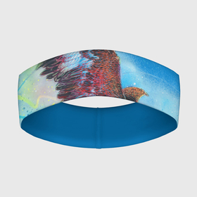 Повязка на голову 3D с принтом Eagle | Полет Орла в Санкт-Петербурге,  |  | eagle | арты | иллюстрация | орел | полет | птицы | рисунки