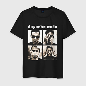 Мужская футболка хлопок с принтом DEPECHE MODE | ДЕПЕШ МОД. в Новосибирске, 100% хлопок | прямой крой, круглый вырез горловины, длина до линии бедер, слегка спущенное плечо. | alternative | britain | dance | depeche mode | electro | england | music | rock | альтернатива | британия | группа | депеш мод | мартин гор | музыка | рок | синти поп | флетчер | электронная