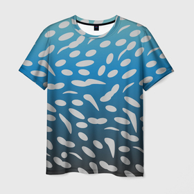 Мужская футболка 3D с принтом Пятна на гриденте в Петрозаводске, 100% полиэфир | прямой крой, круглый вырез горловины, длина до линии бедер | абстрактно | абстрактный | абстракция | градиент | паттерн | пятна | пятнистый | пятно | узор | универсальный | фон