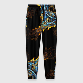 Мужские брюки 3D с принтом огненные фракталы 3d в Белгороде, 100% полиэстер | манжеты по низу, эластичный пояс регулируется шнурком, по бокам два кармана без застежек, внутренняя часть кармана из мелкой сетки | 3d | chinese | dragon | fiery | fire | fractal | fractals | illusion | om | ornament | pattern | yoga | дракон | иллюзия | йога | китайский | огненый | огонь | ом | орнамент | узор | фрактал | фракталы