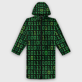 Дождевик унисекс 3D с принтом Двоичный Код (Binary Code) в городе Новоалтайск,  |  | 1 и 0 | binary code | programmer | айтишник | бинарный код | вебмастер | двоичная система | двоичный код | единица и ноль | интернет сеть | интернет технологии | информатика | ит специалист | матрица