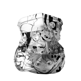 Бандана-труба 3D с принтом Волейбол pattern , 100% полиэстер, ткань с особыми свойствами — Activecool | плотность 150‒180 г/м2; хорошо тянется, но сохраняет форму | anime | haikyuu | shouyou hinata | tobio kageyama | аниме | анимэ | волейбол | тобио кагэяма | шоё хинато
