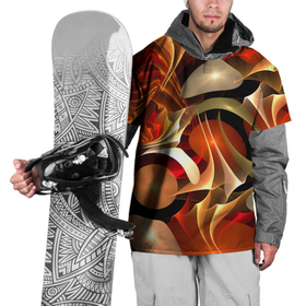 Накидка на куртку 3D с принтом Абстрактные цифровые спирали , 100% полиэстер |  | Тематика изображения на принте: abstract | digital | spirals | абстракт | паттерны | спирали | стильно | текстуры | узоры