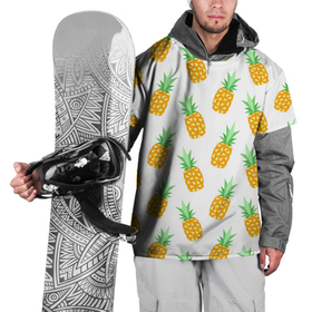 Накидка на куртку 3D с принтом Поле ананасов в Тюмени, 100% полиэстер |  | Тематика изображения на принте: ананас | ананасы | арт | летний принт | лето | рисунок