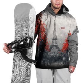 Накидка на куртку 3D с принтом PARIS. в Белгороде, 100% полиэстер |  | paris | арт | башня | города | девушкам | для подруг | красные пятна | париж | путишествия | рисунок | франция | эйфелева башня