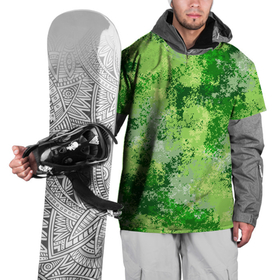 Накидка на куртку 3D с принтом Спортивный камуфляж Пикси   Рукола в Курске, 100% полиэстер |  | зеленый | камуфляж | маскировка | спорт | тренировка
