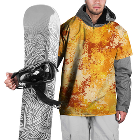 Накидка на куртку 3D с принтом Спортивный камуфляж Пикси   Апельсин в Кировске, 100% полиэстер |  | Тематика изображения на принте: камуфляж | маскировка | оранжевый | спорт | тренировка