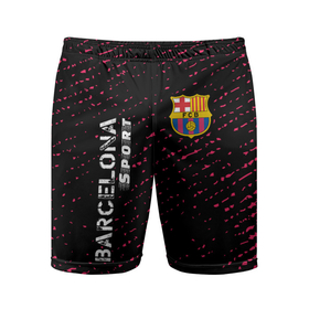 Мужские шорты спортивные с принтом БАРСЕЛОНА | Barcelona Sport   Потертости в Курске,  |  | barca | barcelona | barsa | barselona | fcb | logo | messi | sport | барса | барселона | гранж | знак | клуб | лого | логотип | логотипы | месси | символ | символы | футбол | футбольная | футбольный