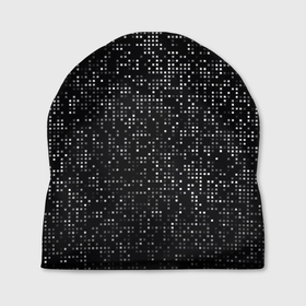 Шапка 3D с принтом Пиксельный паттерн   Минимализм в Тюмени, 100% полиэстер | универсальный размер, печать по всей поверхности изделия | abstraction | fashion | minimalism | pattern | pixel | абстракция | минимализм | мода | пиксель | узор