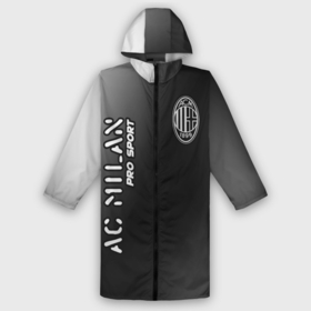 Дождевик унисекс 3D с принтом AC MILAN | AC Milan Pro Sport в городе Новоалтайск,  |  | ac | ac milan | acm | football | logo | milan | pro sport | sport | клуб | лого | логотип | логотипы | милан | символ | символы | спорт | форма | футбол | футбольная | футбольный
