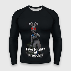Мужской рашгард 3D с принтом Five Nights at Freddy s: Security Breach  кролик Ванни в Новосибирске,  |  | 5 ночей с фредди | five nights at freddys | security breach | аниматроники | ванни | заяц | игра | компьютерная игра | кролик | фредди