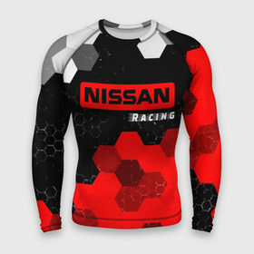 Мужской рашгард 3D с принтом НИССАН  Racing  Графика ,  |  | auto | logo | moto | nissan | racing | symbol | авто | автомобиль | гонки | знак | лого | логотип | логотипы | марка | машина | мото | ниссан | символ | символы | соты