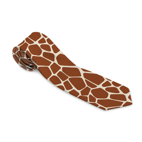 Галстук 3D с принтом Шкура Жирафа   (Giraffe) в Петрозаводске, 100% полиэстер | Длина 148 см; Плотность 150-180 г/м2 | Тематика изображения на принте: animals | giraffe | safari | zoo | африка | дикая природа | животные | жираф | звери | зоопарк | кожа жирафа | мода | мозаика | саванна | сафари