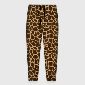 Мужские брюки 3D с принтом Пятна Шкуры Жирафа в Санкт-Петербурге, 100% полиэстер | манжеты по низу, эластичный пояс регулируется шнурком, по бокам два кармана без застежек, внутренняя часть кармана из мелкой сетки | Тематика изображения на принте: animals | giraffe | safari | zoo | африка | дикая природа | животные | жираф | звери | зоопарк | кожа жирафа | мода | мозаика | пятна | саванна | сафари