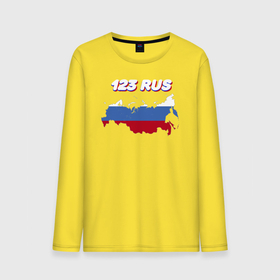 Мужской лонгслив хлопок с принтом Краснодарский край 123 регион в Тюмени, 100% хлопок |  | автомобильные коды регионов | код региона | регионы | регионы россии | регионы рф