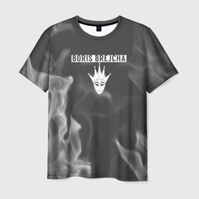 Мужская футболка 3D с принтом boris brejcha   огонь , 100% полиэфир | прямой крой, круглый вырез горловины, длина до линии бедер | boris | boris brejcha | brejcha | house | minimal | mix | rave | solomun | techno