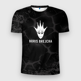 Мужская футболка 3D Slim с принтом boris brejcha   борис брейча в Курске, 100% полиэстер с улучшенными характеристиками | приталенный силуэт, круглая горловина, широкие плечи, сужается к линии бедра | boris | boris brejcha | brejcha | house | minimal | mix | rave | solomun | techno
