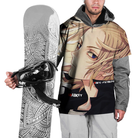Накидка на куртку 3D с принтом Mikey   токийские мстители в Тюмени, 100% полиэстер |  | Тематика изображения на принте: anime | mayki | tokyo | tokyo revengers | аниме | арт | банды | весна | красные | лето | майки | мандзиро | сано | токийские мстители | токио