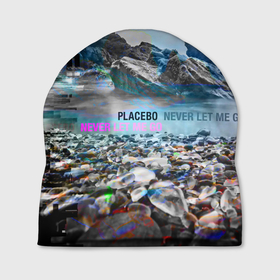 Шапка 3D с принтом Placebo   Never Let Me Go в Санкт-Петербурге, 100% полиэстер | универсальный размер, печать по всей поверхности изделия | handeyework | placebo | зима | лето | музыка | осень | плацебо | рок