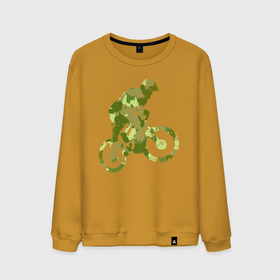 Мужской свитшот хлопок с принтом BMX Camouflage Retro в Тюмени, 100% хлопок |  | bicycle | bike | bmx | bmx camouflage retro | camouflage | cycle | аквапед | байк | велосипед | велосипедист | велоспорт | зеленый | камок | камуфляж | камуфляжный | маскировка | милитари | раскраска | расцветка | ровер | спорт