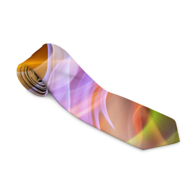 Галстук 3D с принтом Цветной дым   Color pattern , 100% полиэстер | Длина 148 см; Плотность 150-180 г/м2 | color | fashion | pattern | smoke | дым | мода | узор | цвет