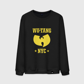 Мужской свитшот хлопок с принтом Wu тang NYC в Тюмени, 100% хлопок |  | clan | gangsta rap | nyc | w | wu | wu tang | в | ву | ву танг | гангста реп | клан | ню йорк