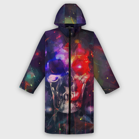 Дождевик унисекс 3D с принтом Vanguard neon skull  Fashion pattern в городе Новоалтайск,  |  | fashion | neon | pattern | skull | vanguard | авангард | мода | неон | узор | череп