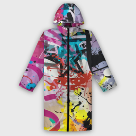 Дождевик унисекс 3D с принтом Граффити  Vanguard pattern в Ухте,  |  | fashion | graffiti | pattern | star | vanguard | авангард | граффити | звезда | мода | узор