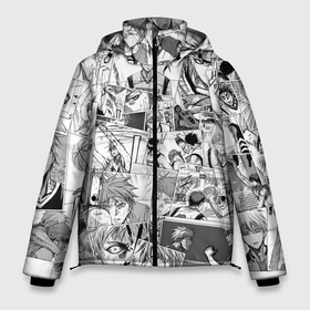 Мужская зимняя куртка 3D с принтом Kuroko no Basket pattern в Петрозаводске, верх — 100% полиэстер; подкладка — 100% полиэстер; утеплитель — 100% полиэстер | длина ниже бедра, свободный силуэт Оверсайз. Есть воротник-стойка, отстегивающийся капюшон и ветрозащитная планка. 

Боковые карманы с листочкой на кнопках и внутренний карман на молнии. | anime | kuroko no basket | kuroko no basuke | taiga kagami | tetsuya kuroko | аниме | анимэ | баскетбол куроко | тайга кагами | тэцуя куроко