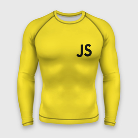 Мужской рашгард 3D с принтом JavaScript язык в Тюмени,  |  | java script | javascript | js | для програмиста | код | програмисту | програмисты | язык програмирования