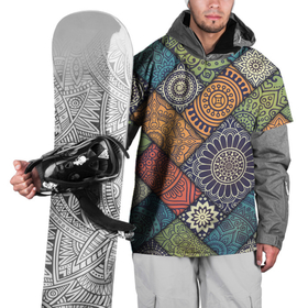 Накидка на куртку 3D с принтом mandala pattern , 100% полиэстер |  | handeyework | арт | весна | вышивка | зима | квадраты | лето | линии | лоскут | лоскутки | осень | патерн | патерны | секции | текстура | текстуры | узоры