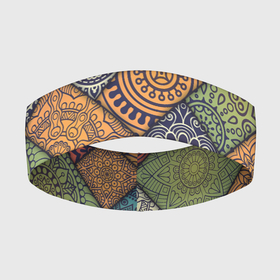 Повязка на голову 3D с принтом mandala pattern в Екатеринбурге,  |  | handeyework | арт | весна | вышивка | зима | квадраты | лето | линии | лоскут | лоскутки | осень | патерн | патерны | секции | текстура | текстуры | узоры